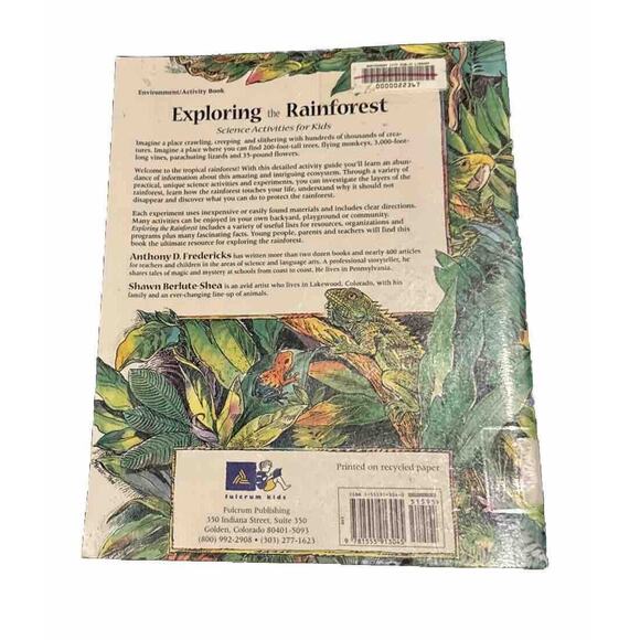 Exploring the Rainforest Science Activities for Kids Anthony Fredericks READ - Picture 2 of 8